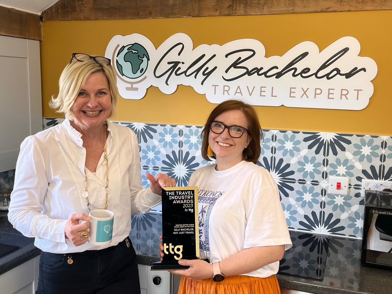 Gilly Bachelor TTG Travel Agent of the Year