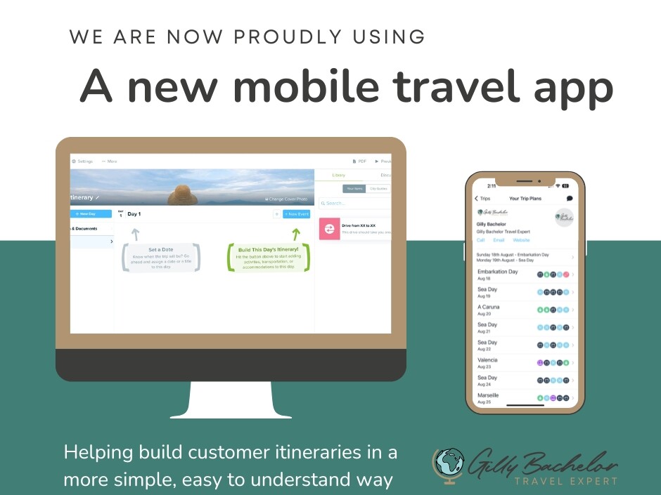 Gilly Bachelor Launches New Mobile Travel App