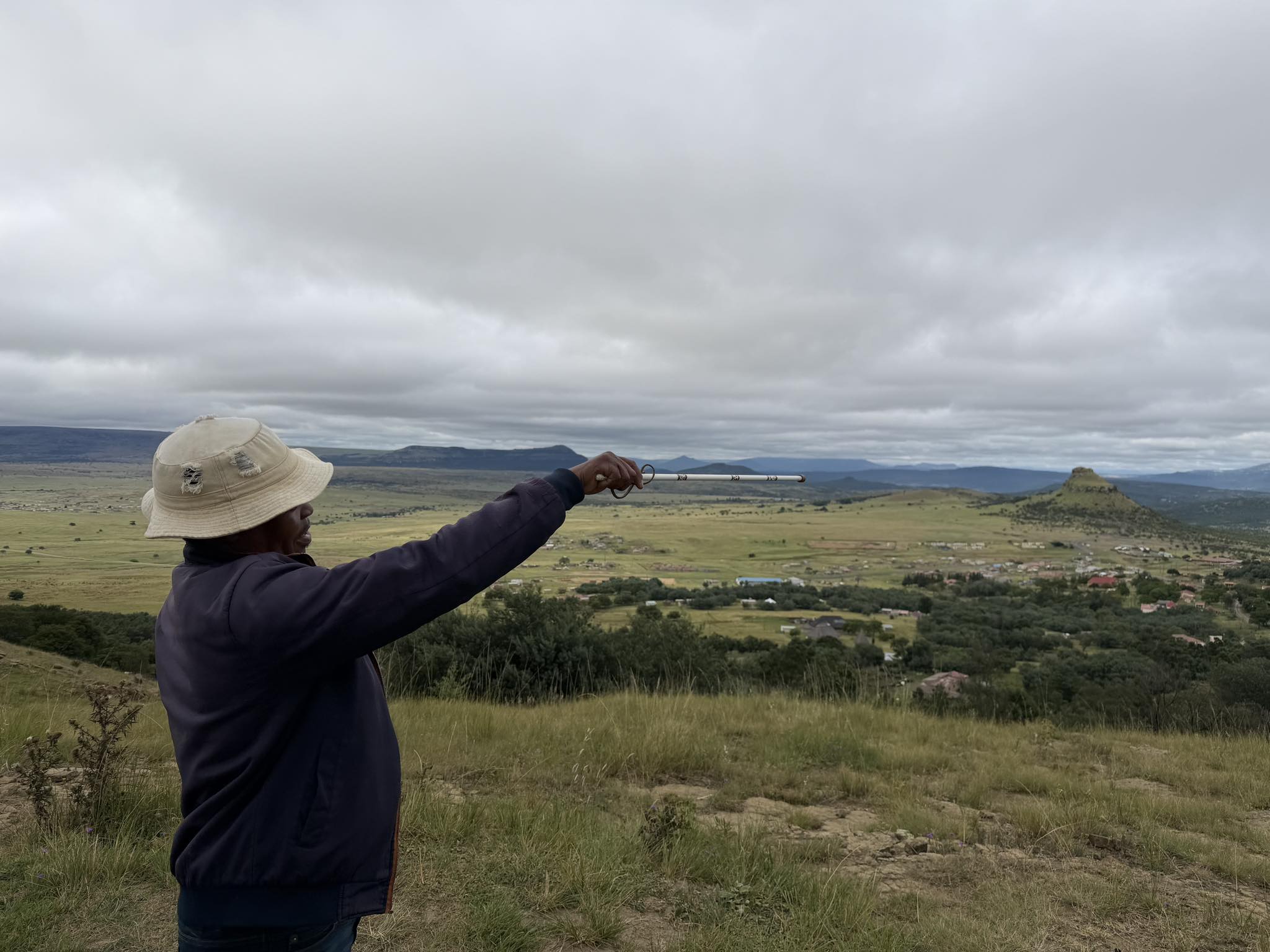Tour guide at Fugitives' Drift Lodge