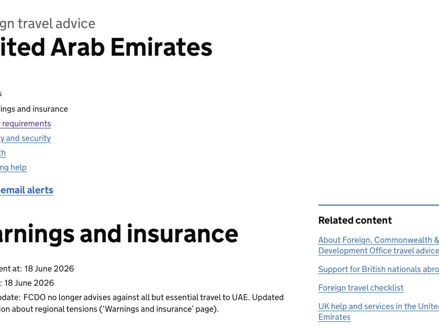 FCDO Lifts UAE Travel Restrictions - what this means for your holiday!