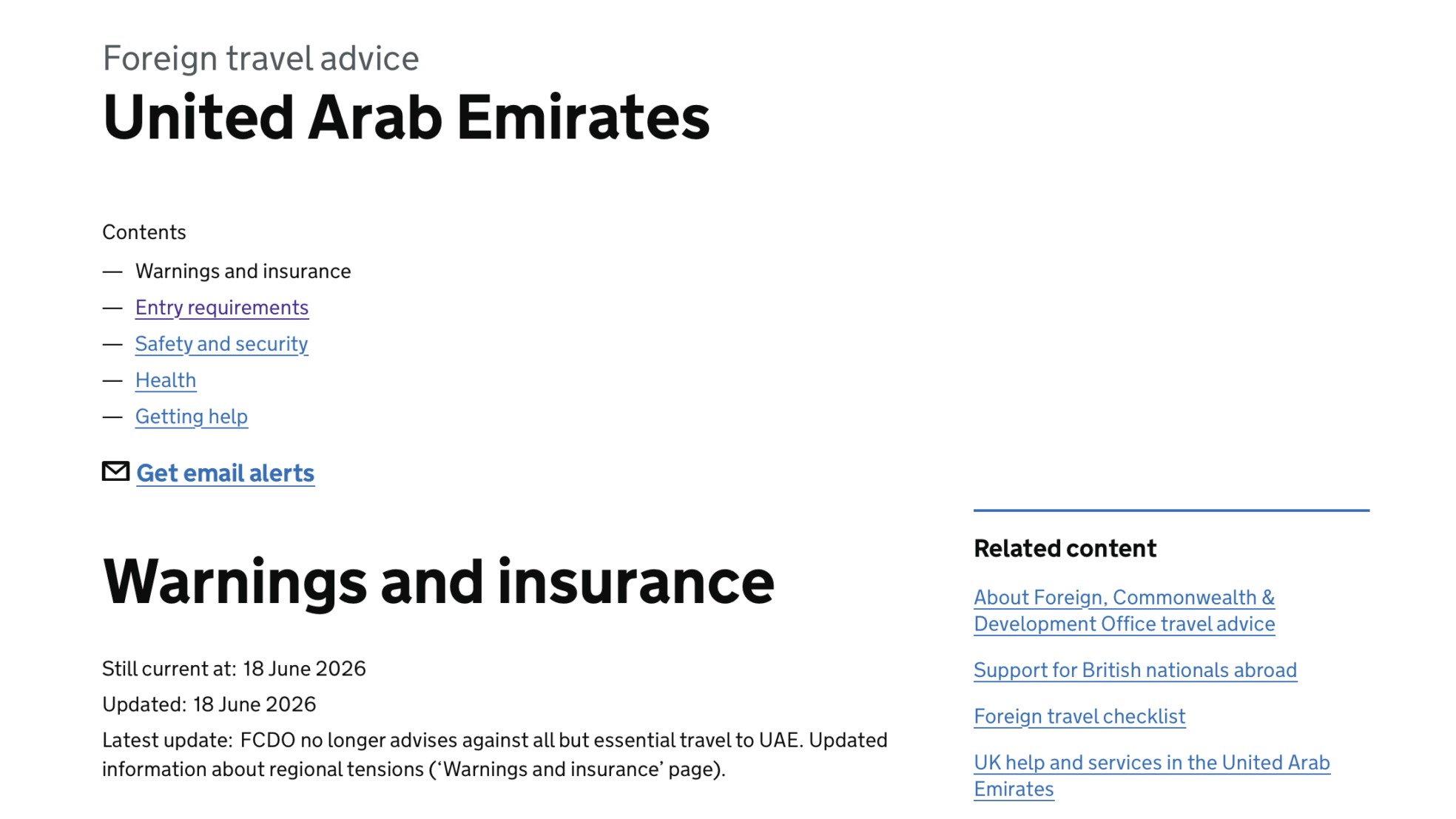 FCDO Lifts UAE Travel Restrictions - what this means for your holiday!