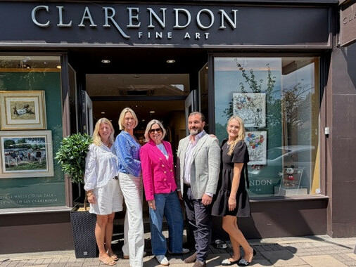 Gilly Bachelor Cruise Expert and Explora Journeys at Clarendon Fine Art Cobham
