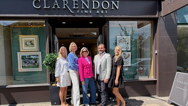 Gilly Bachelor Cruise Expert and Explora Journeys at Clarendon Fine Art Cobham